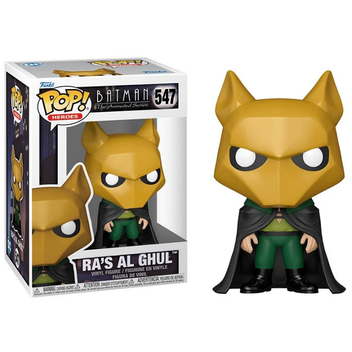 Batman The Animated Series Pop! Vinyl Figure - Ra's Al Ghul Collectible [547] | Funko Pop DC Comics Action Figure for Display & Gifts