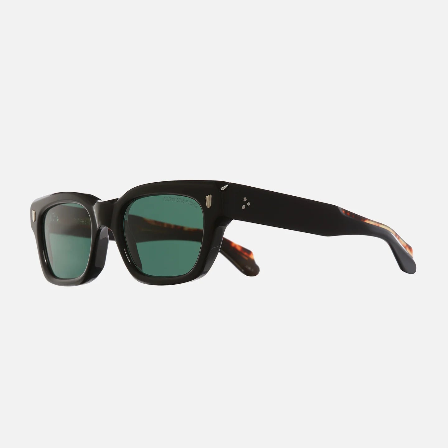 Cutler and Gross 1391 01 Black Sunglasses - Classic Aviator Style for Men & Women - Perfect for Outdoor Activities, Driving, and Fashion Accessories