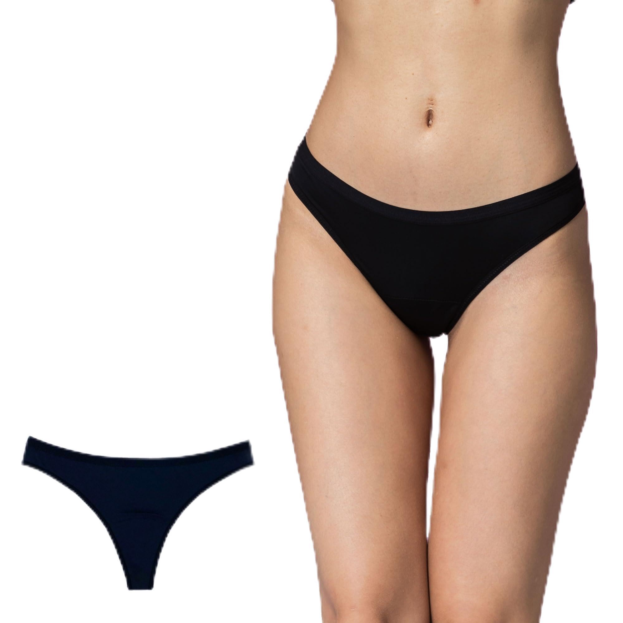 Shero Thong Period Underwear for Women & Teens - Leakproof, Odor & Moisture Control Maternity & Postpartum Panties - Perfect for Daily Wear, Post-Surgery Recovery & Active Lifestyles