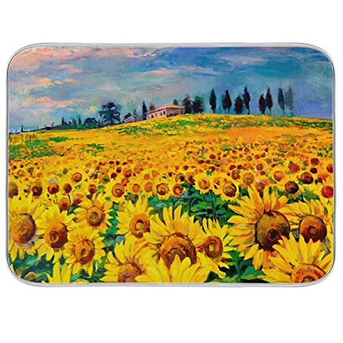 Oil painting sunflower 03