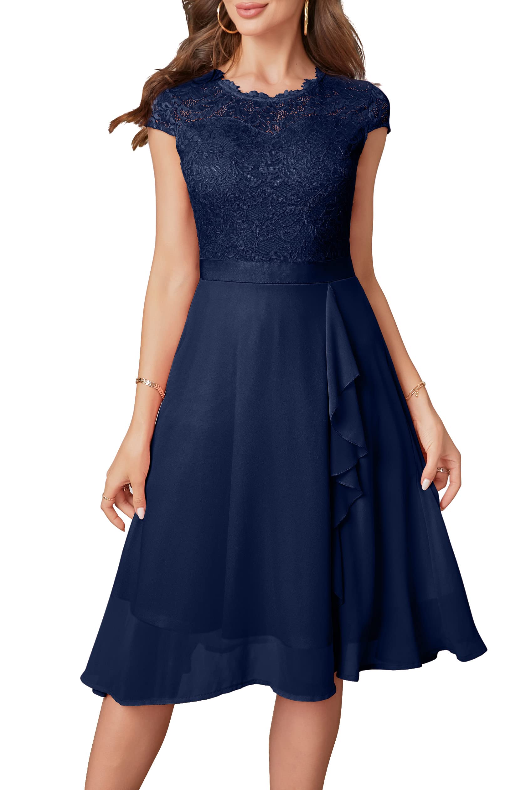Elegant Women's Cocktail Dresses 2024 - Formal Evening Party Gowns, Wedding Guest Dresses & Semi-Formal Prom Attire for Special Occasions | Perfect for Galas, Bridal Showers & Cocktail Receptions