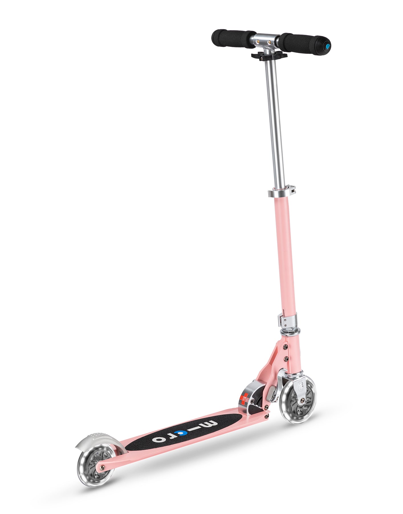 Micro Sprite Kids LED Scooter - Neon Pink Electric Kick Scooter for Boys & Girls Ages 5-12 | Fun Outdoor Ride-on Toy for Park, Sidewalk & Neighborhood Adventures