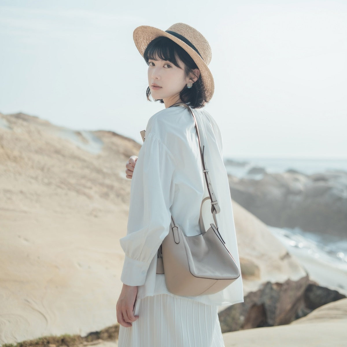 Eloise Genuine Leather Satchel Bag for Women - Stylish & Durable Crossbody Purse for Work, Travel & Everyday Use