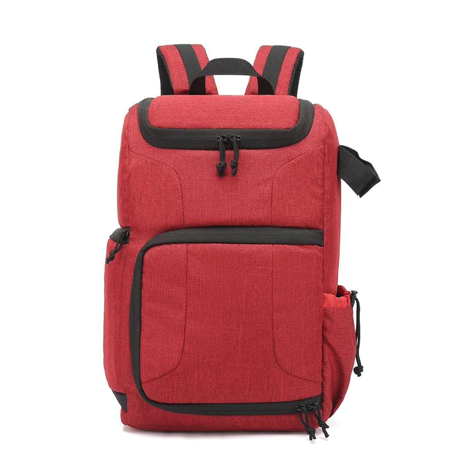 Waterproof Camera Backpack - Large Capacity Multi-Functional DSLR/SLR Travel Backpack for Outdoor Photography & Hiking - Durable Anti-Theft Design (Red) - Perfect for Travel, Adventure & Professional Photographers