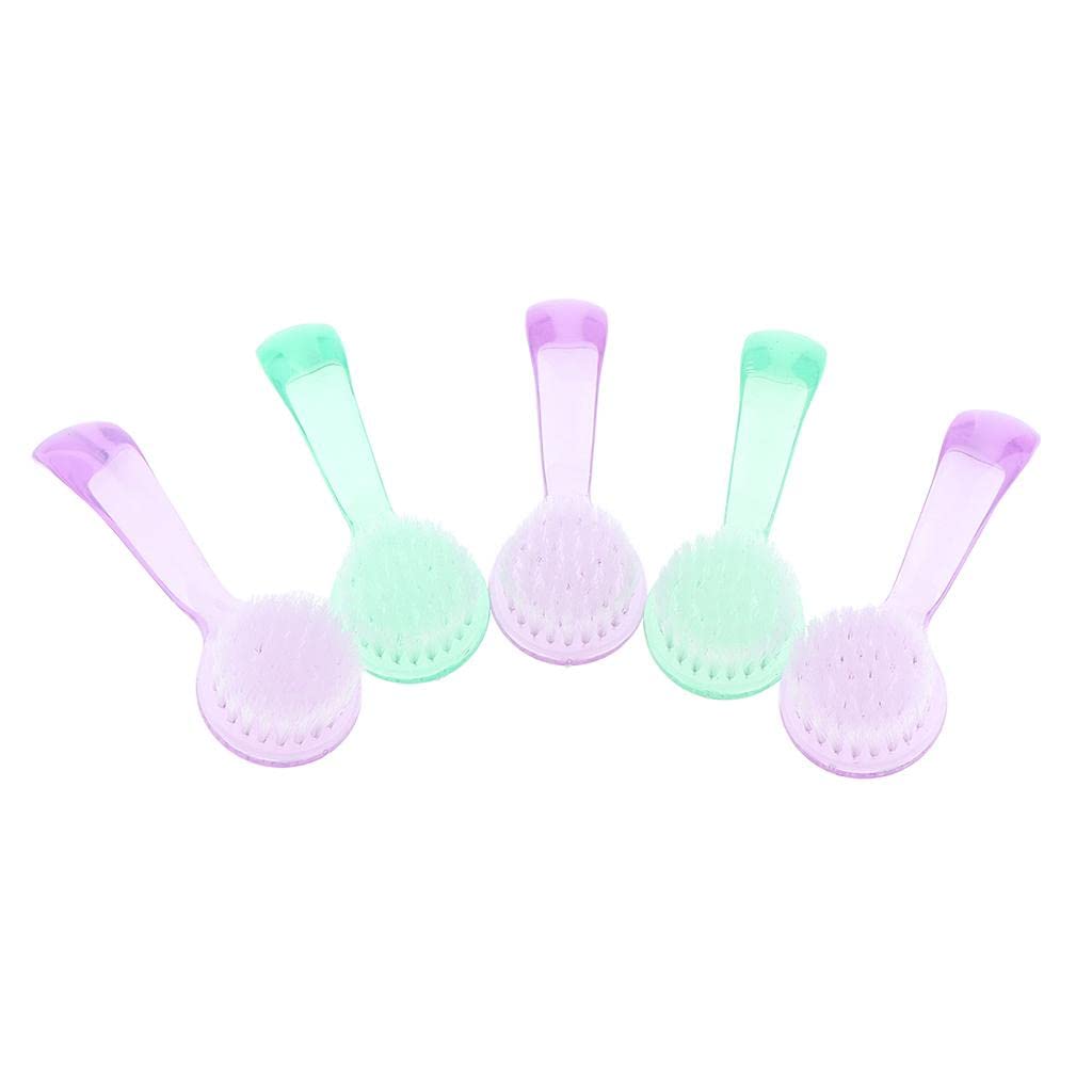Oshhni 5-Piece Cleaning Tool Set - Multi-Purpose Scrub Brushes for Kitchen, Bathroom & Household Cleaning - Durable & Ergonomic Design for Deep Cleaning Stains, Grime & Dirt