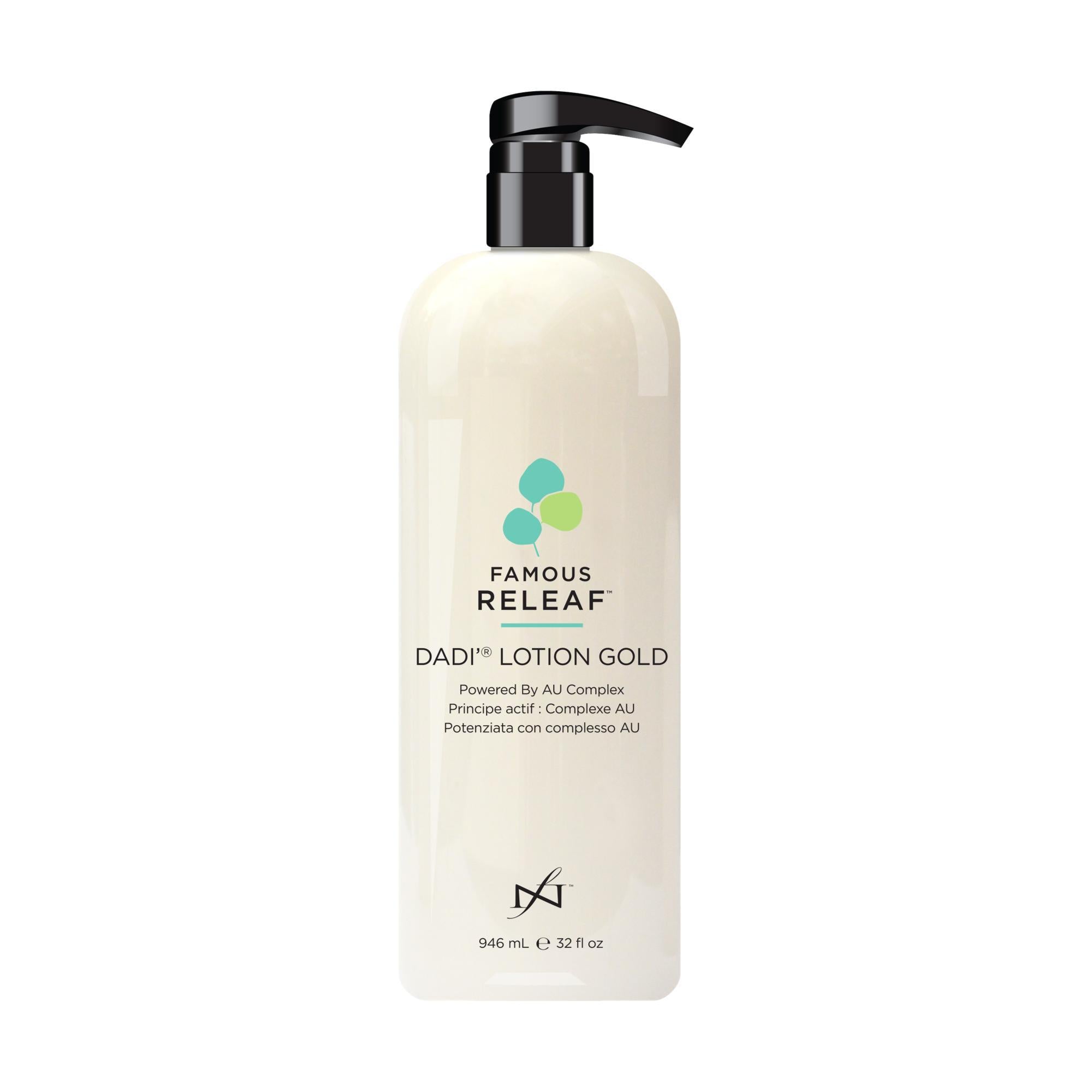 Famous Releaf Dadi Lotion Gold - Premium Pain Relief Cream for Muscle & Joint Pain - Perfect for Athletes, Arthritis Sufferers & Post-Workout Recovery