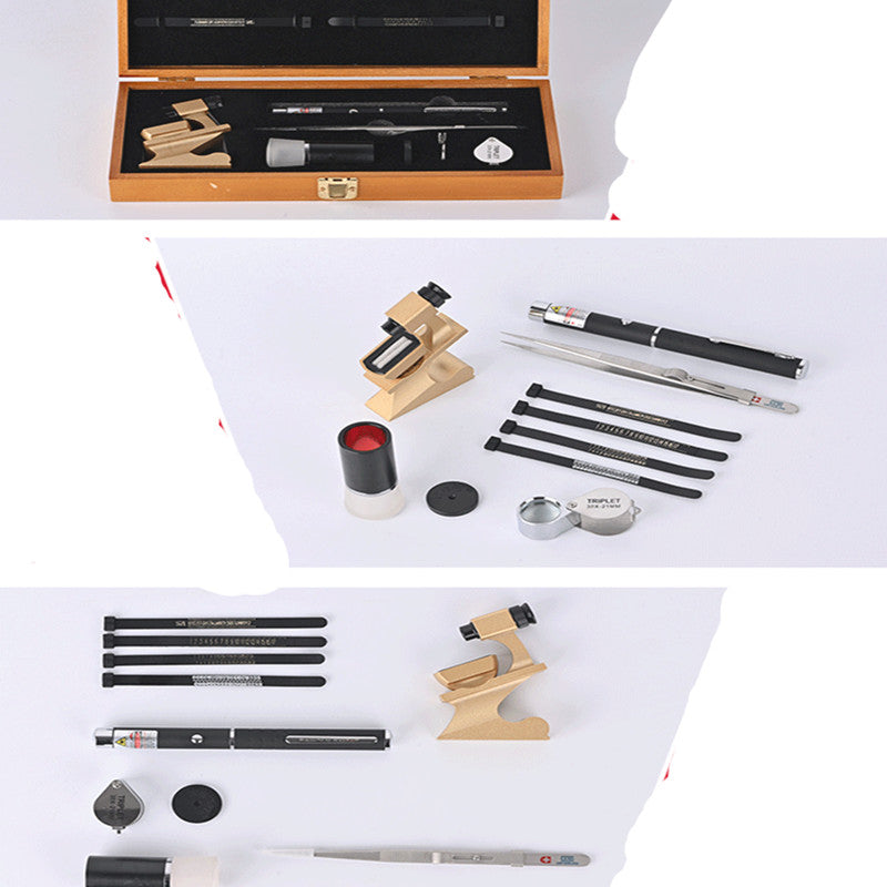 Diamond Jewelry Appraisal Tool Kit - Professional Gemstone Testing Equipment for Jewelers & Pawn Shops - Perfect for Diamond Grading, Authentication & Valuation