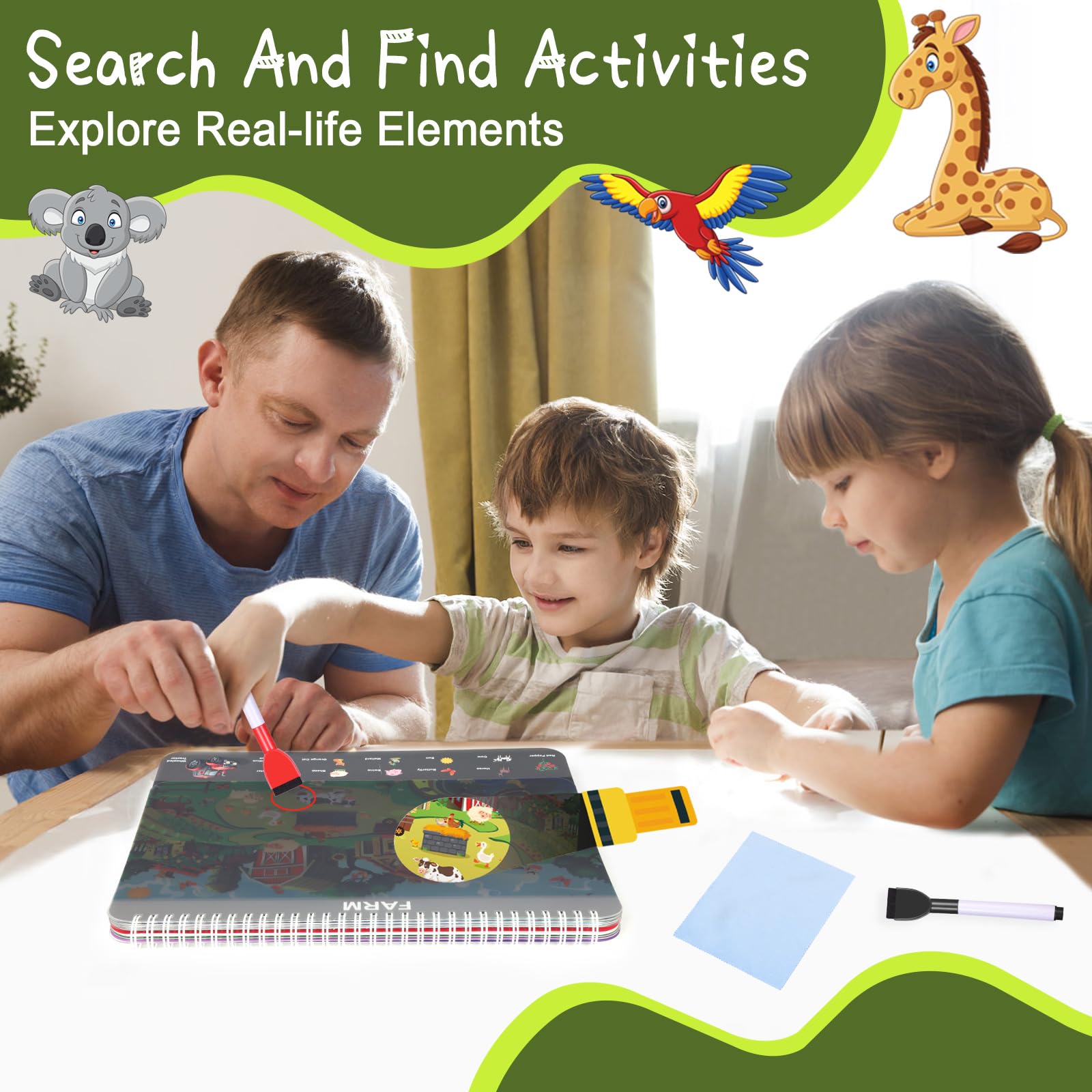 Best Learning & Educational Toys for Kids - STEM, Math & Reading Games - Perfect for Classroom, Homeschool & Playtime