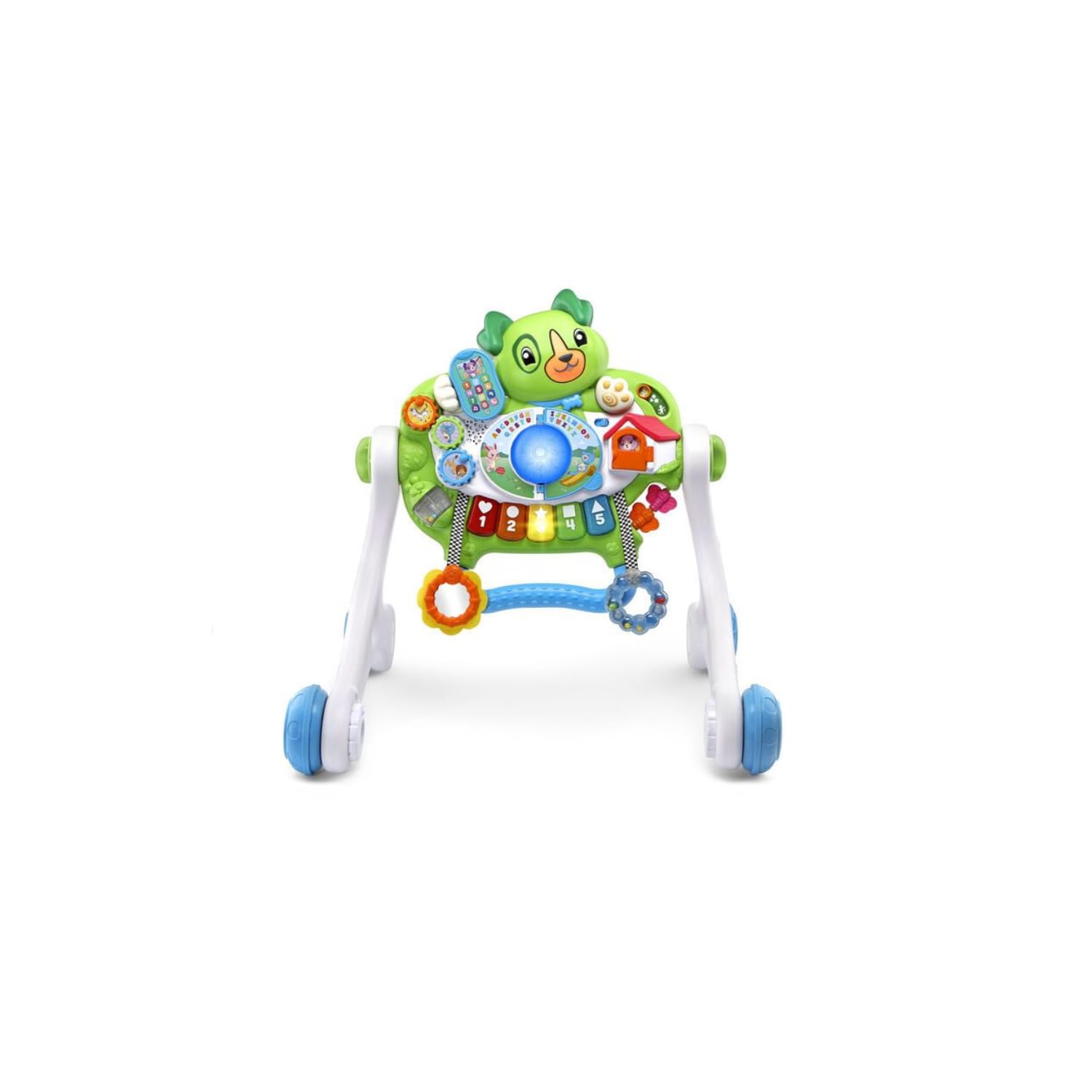 LeapFrog Scout's Get Up & Go Walker - Interactive Learning Baby Walker Toy with Lights, Sounds & Music for Toddlers 12-36 Months - English Version - Perfect for Early Walking Development & Playtime Fun