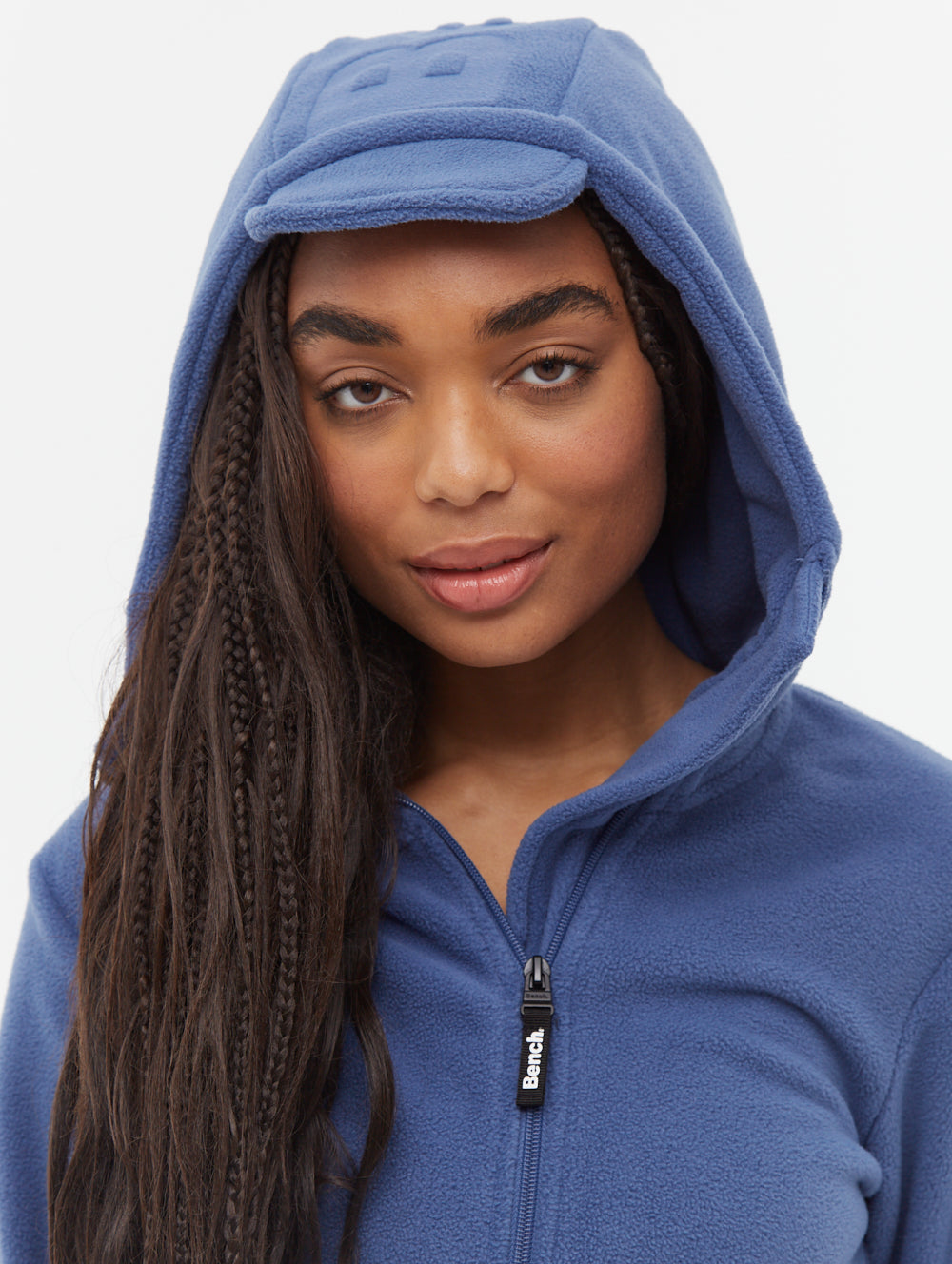 Ninja Microfleece Asymmetric Zip Up Hoodie - Warm Winter Pullover for Men & Women - Perfect for Outdoor Activities, Hiking, and Casual Wear