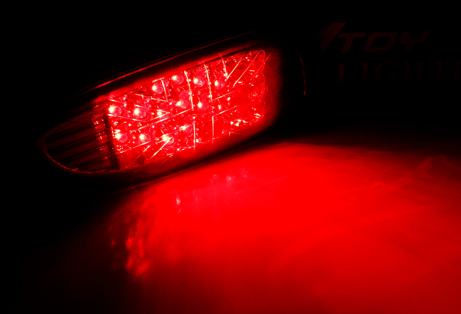 Clear Lens Union Jack Full LED Rear Fog Lamps Assembly for MINI R56 R57 R58 R59 - High Visibility Safety Lights for Night Driving & Bad Weather Conditions