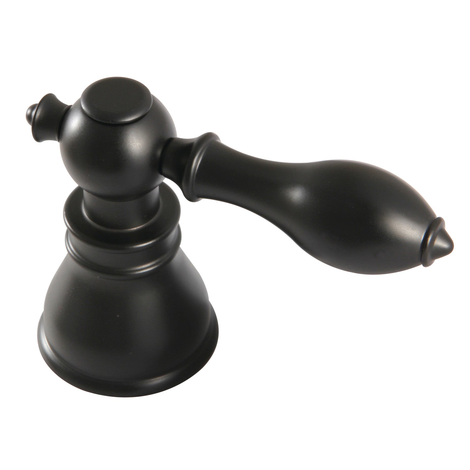 American Classic FSCDH1970ACL Brass Lever Handle with Diverter for Tub and Shower Faucet in Matte Black - Perfect for Bathroom Renovation and Modern Home Upgrade