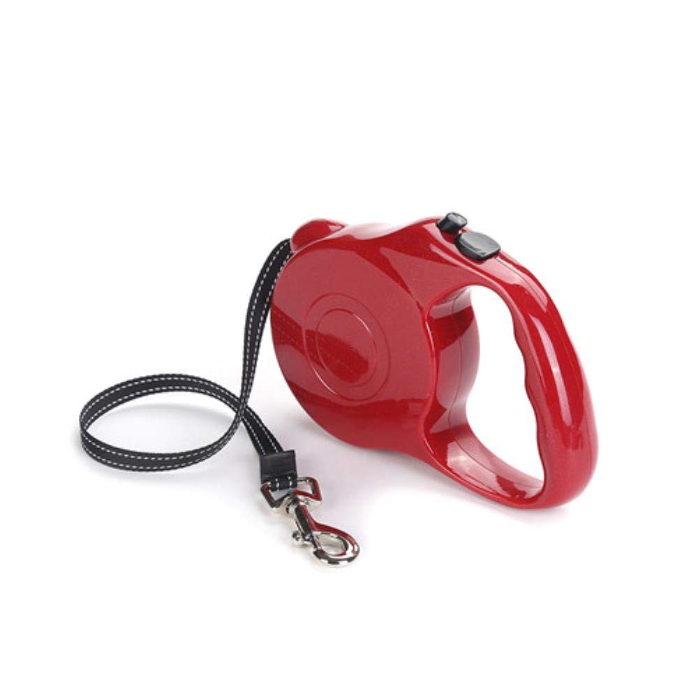Durable Retractable Dog Leash - 3M/5M Nylon Extending Lead for Small & Medium Dogs | Automatic Locking Pet Walking Leash | Perfect for Daily Walks, Park Visits & Outdoor Adventures