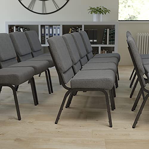 Gray Fabric/Silver Vein Frame