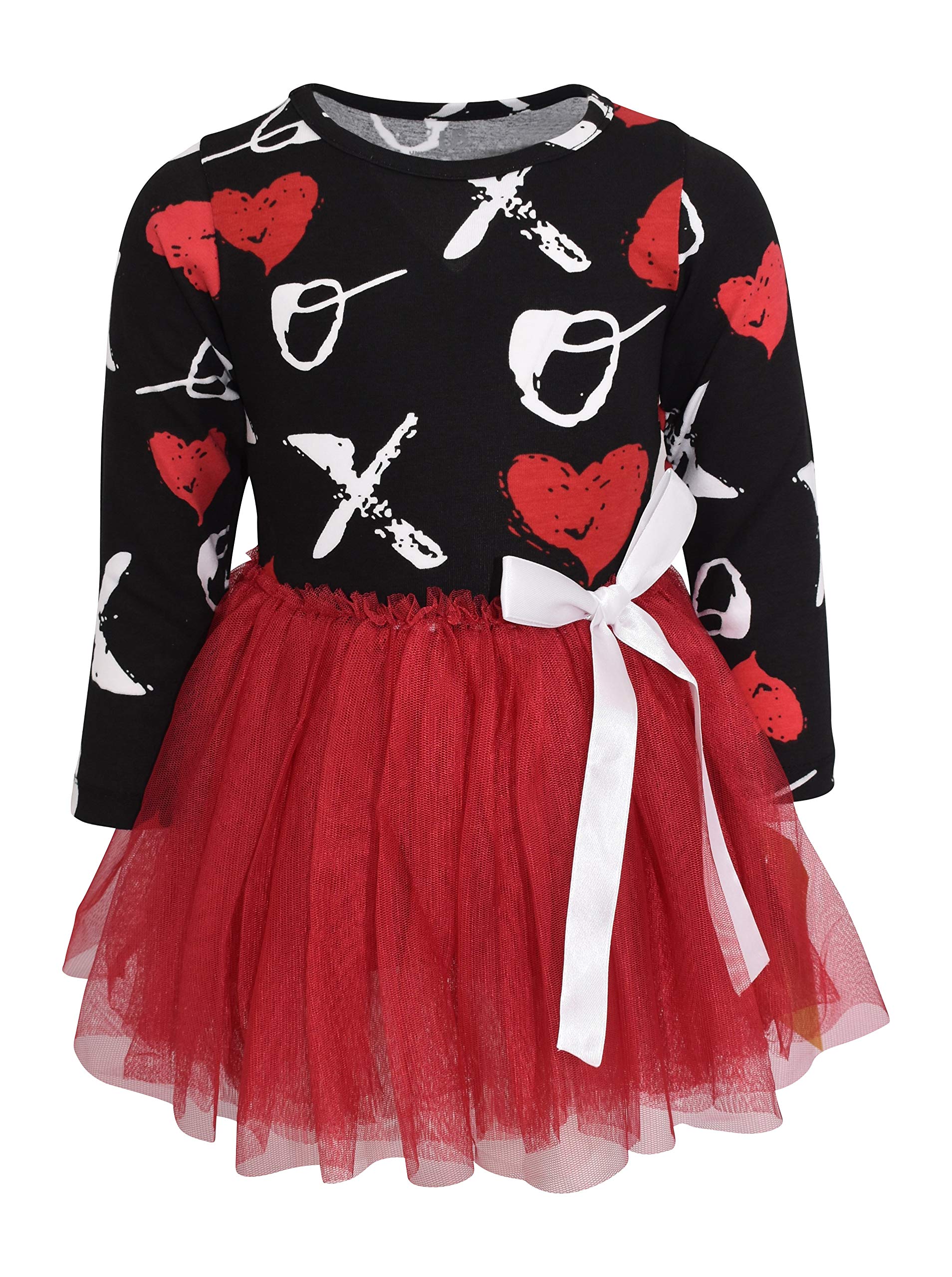 Girls Long Sleeve Tulle Tutu Dresses for Kids & Toddlers - Perfect for Birthday Parties, Photo Shoots & Special Occasions
