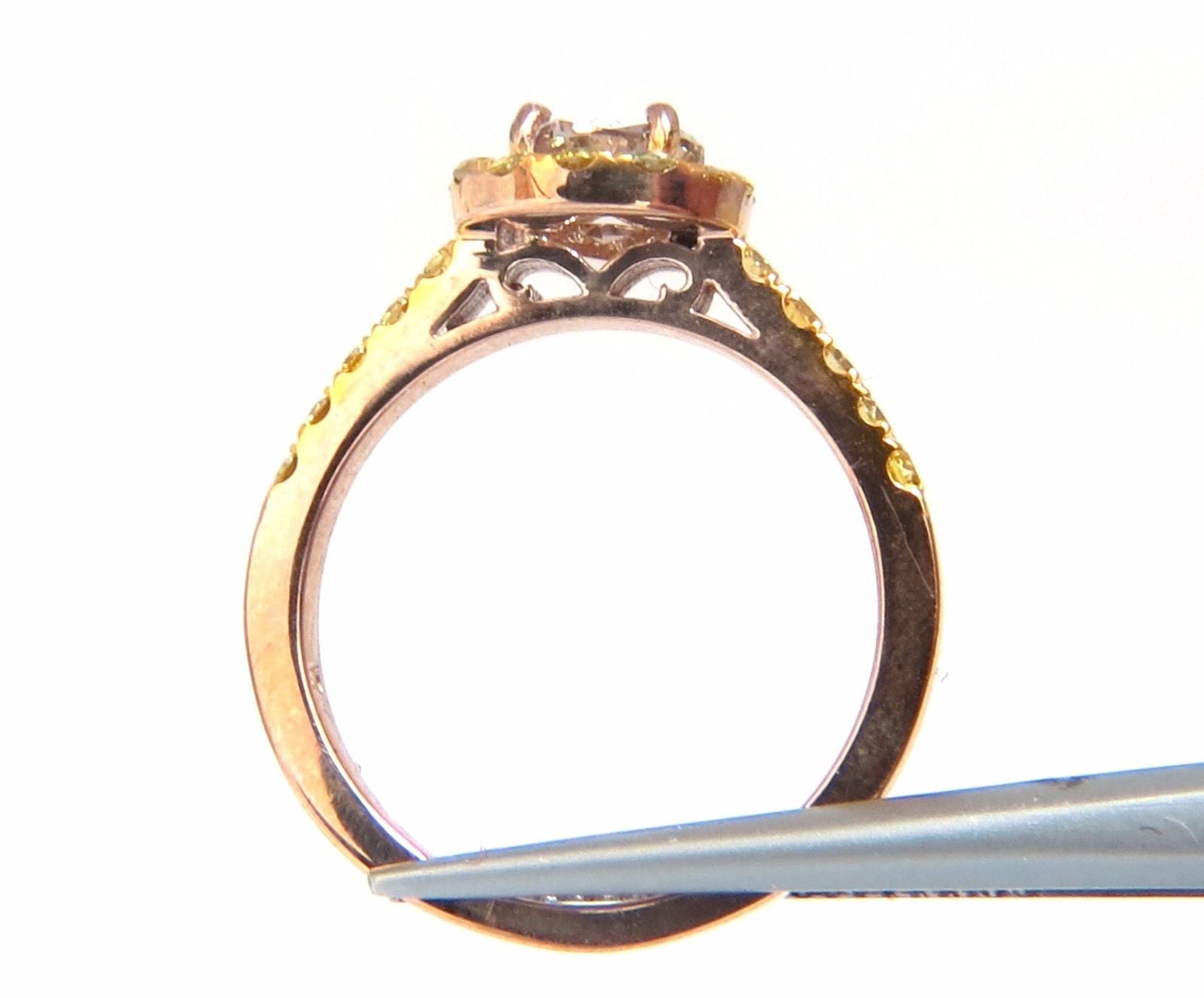 GIA Certified 2.04 Carat Fancy Pink Diamond Ring in 18K Gold - Elegant Engagement & Wedding Jewelry for Women