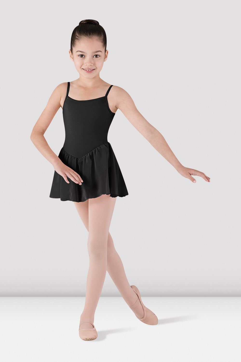 Girls Skirted Camisole Leotard - Dance, Gymnastics & Ballet Leotard for Toddlers & Kids - Soft Stretch Comfort for Practice & Performance