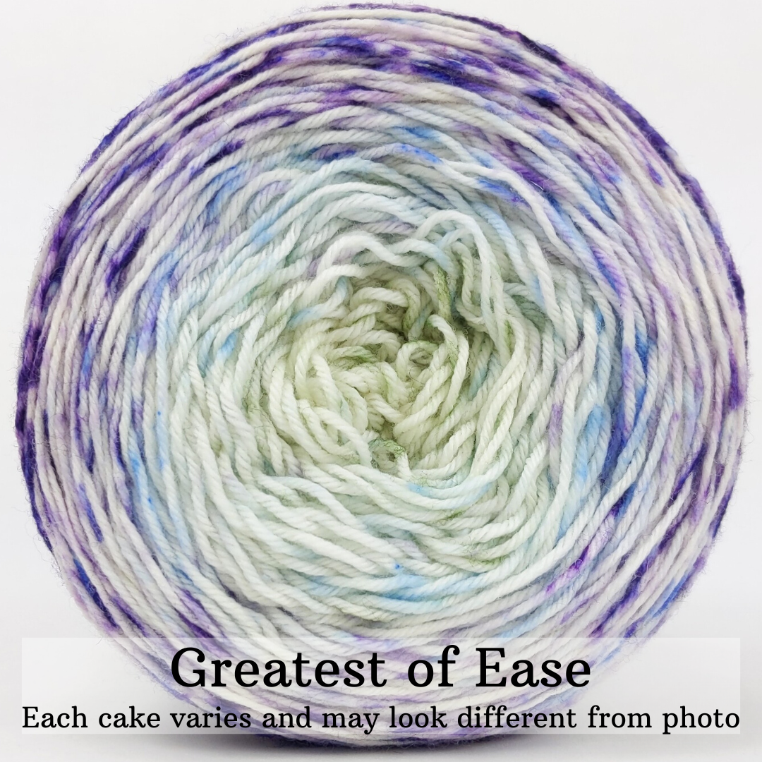 Knitcircus Yarns After the Rain Impressionist - Premium Hand-Dyed Yarn for Knitting & Crocheting | Perfect for Scarves, Shawls & Sweaters | Fast Shipping