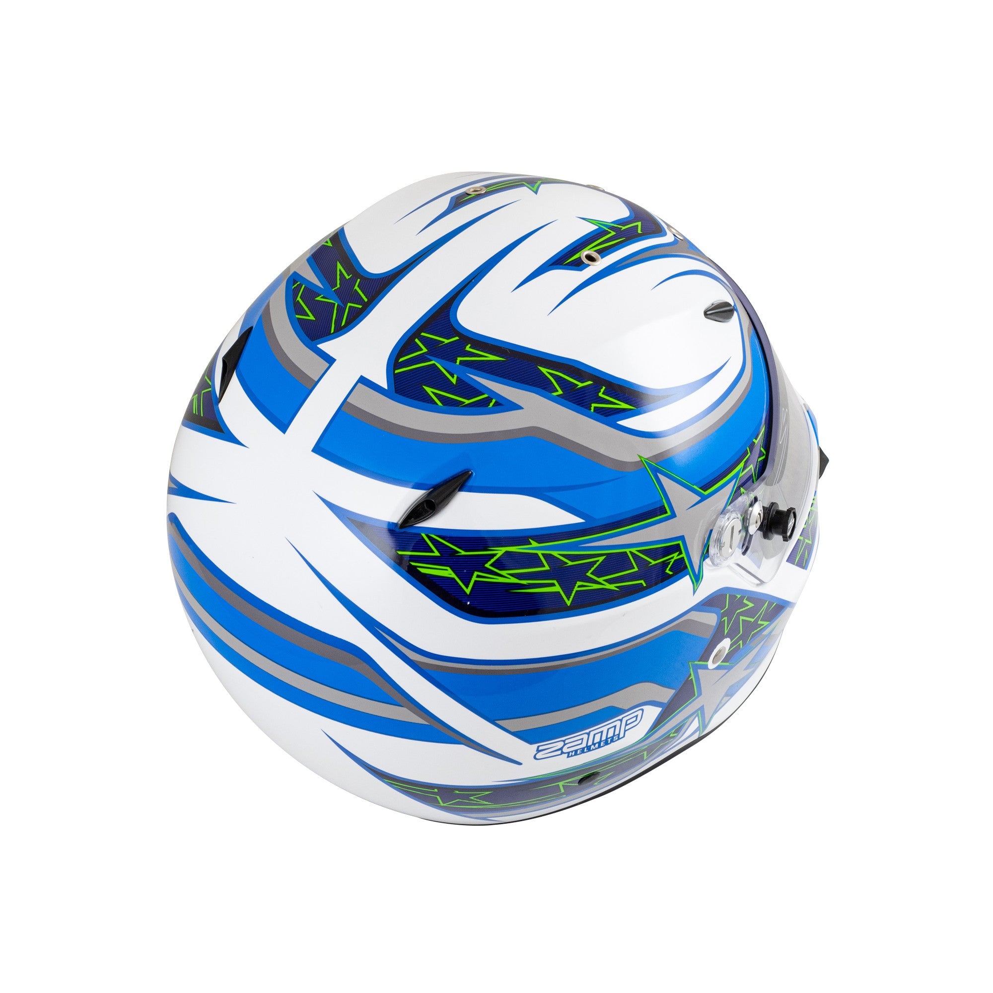 Zamp ZR 72 Graphic Racing Helmet - FIA8859-2015 & Snell SA2020 Certified - Made in Italy - Perfect for Motorsports, Track Days & High-Speed Racing