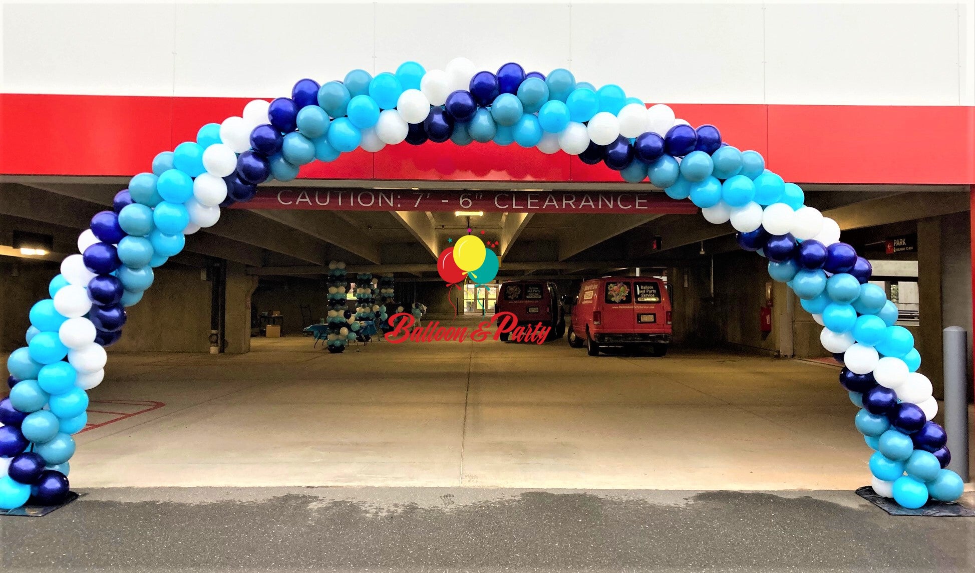 Drive Through Large Balloon Arch Kit - 12FT Inflatable Party Decor for Birthdays, Weddings & Grand Openings | Perfect for Outdoor Events & Photo Backdrops