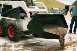 Concrete Placement Bucket - Heavy Duty Construction Bucket for Pouring & Placing Concrete - Perfect for DIY Projects, Construction Sites & Concrete Work