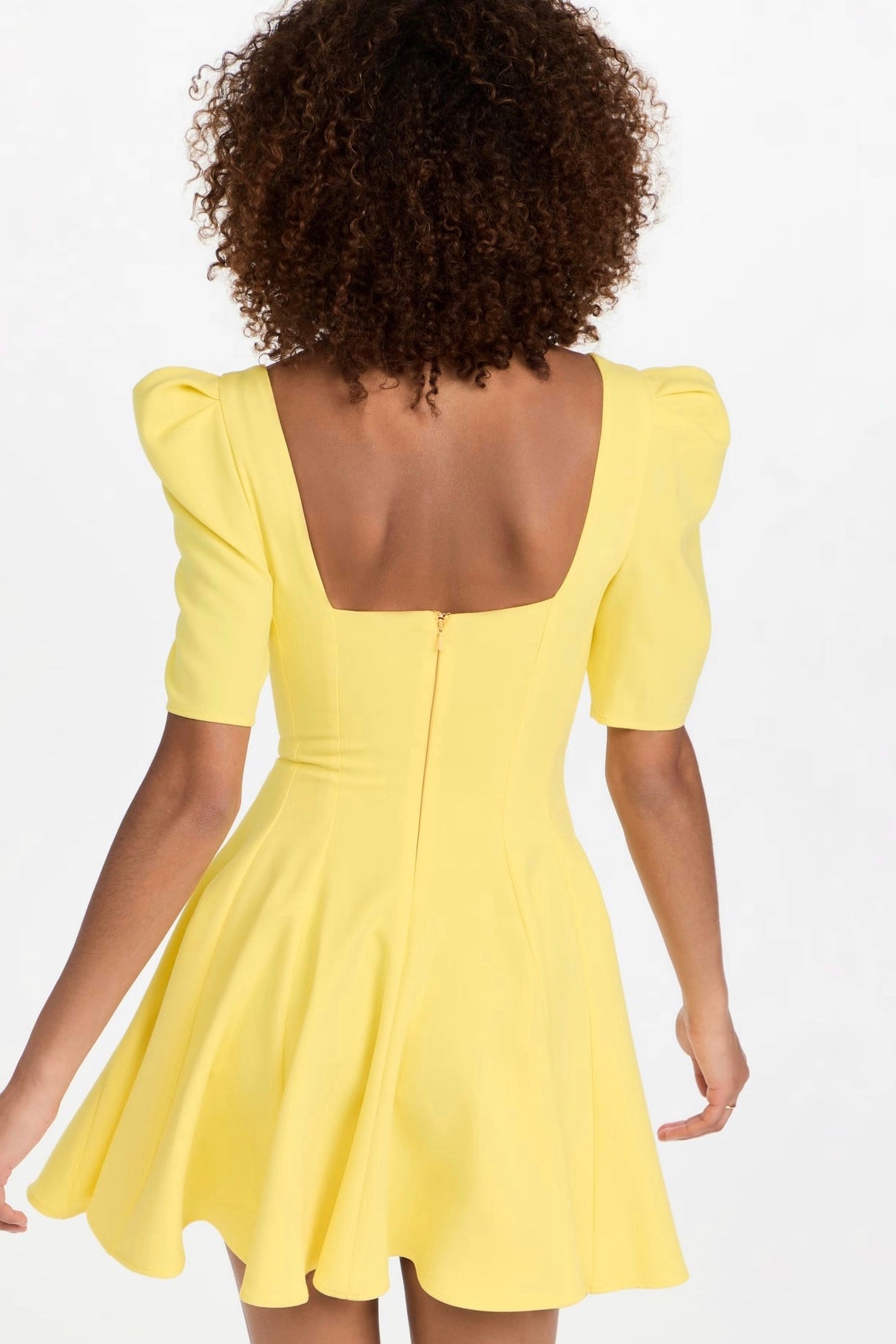 Black Halo Bambi Mini Dress in White - Elegant Cocktail Party & Evening Wear for Women