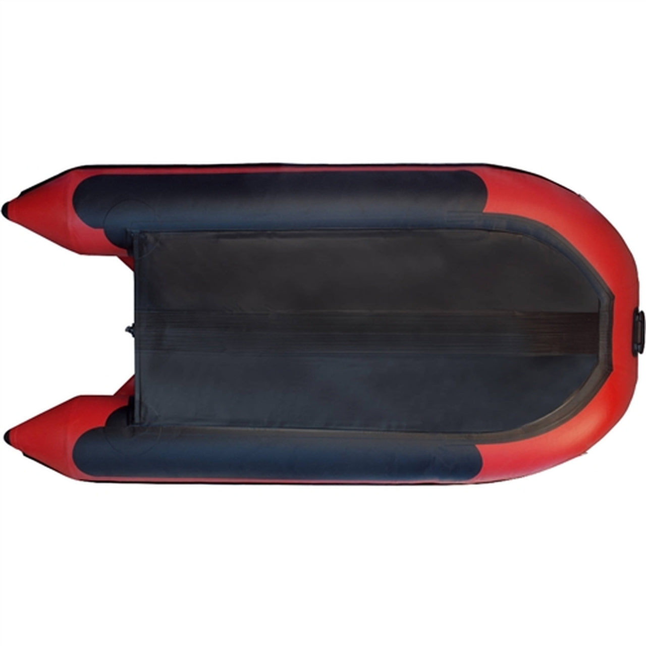 Aleko 10.5 Ft Red Inflatable Boat with Air Deck Floor - Perfect for Fishing, Leisure & Water Sports | Durable PVC Material | Easy to Transport & Store
