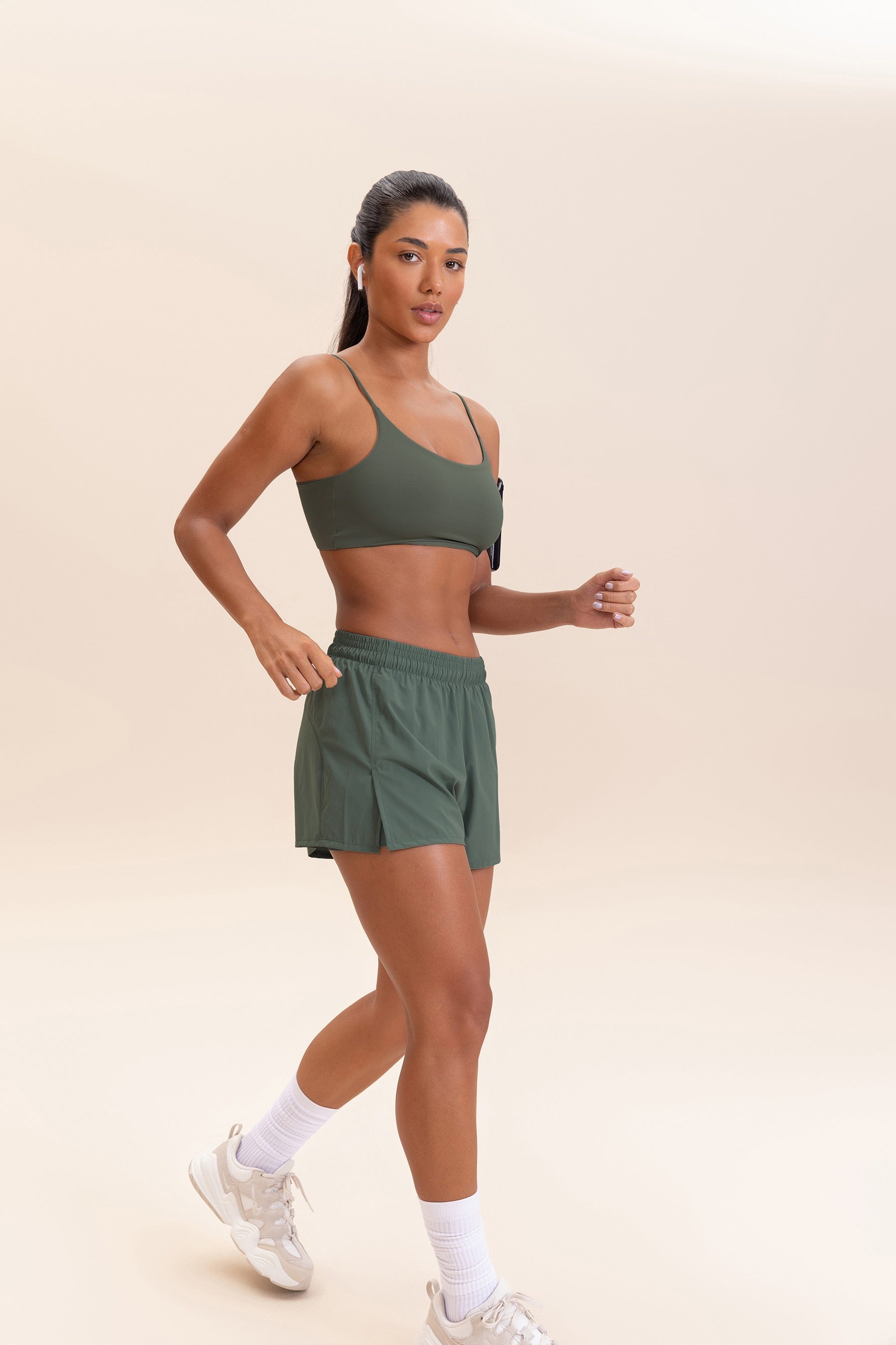 Curve Sense® High Support Sports Bra for Women - Comfortable & Breathable Workout Top for Running, Yoga & Gym