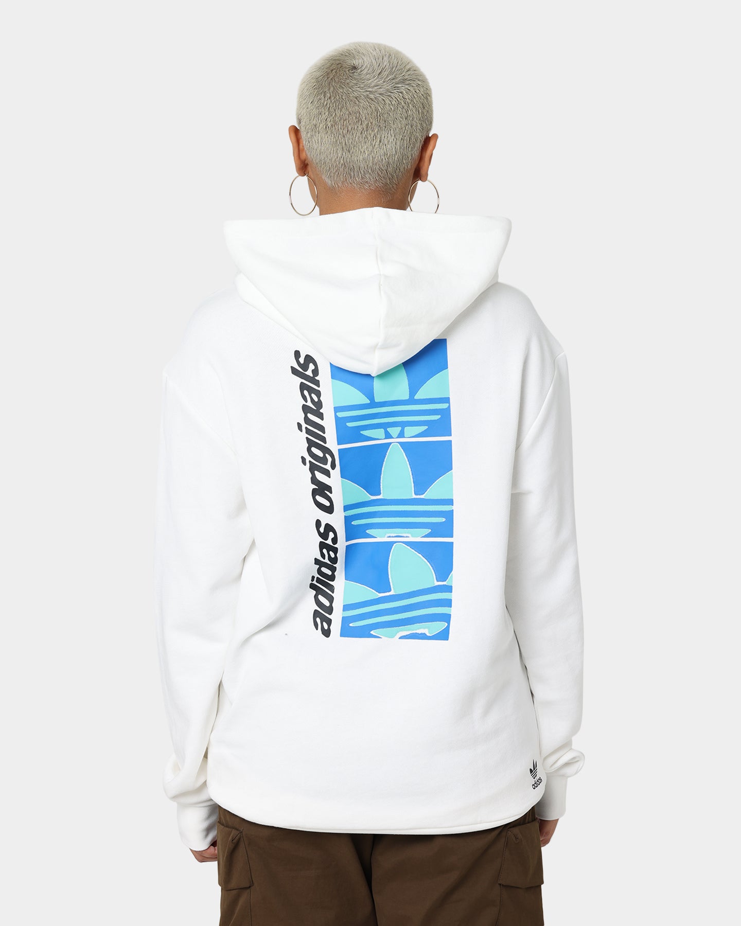 Adidas Yung Z Hoodie for Men - Core White Pullover Sweatshirt | Casual Streetwear for Everyday Comfort & Style