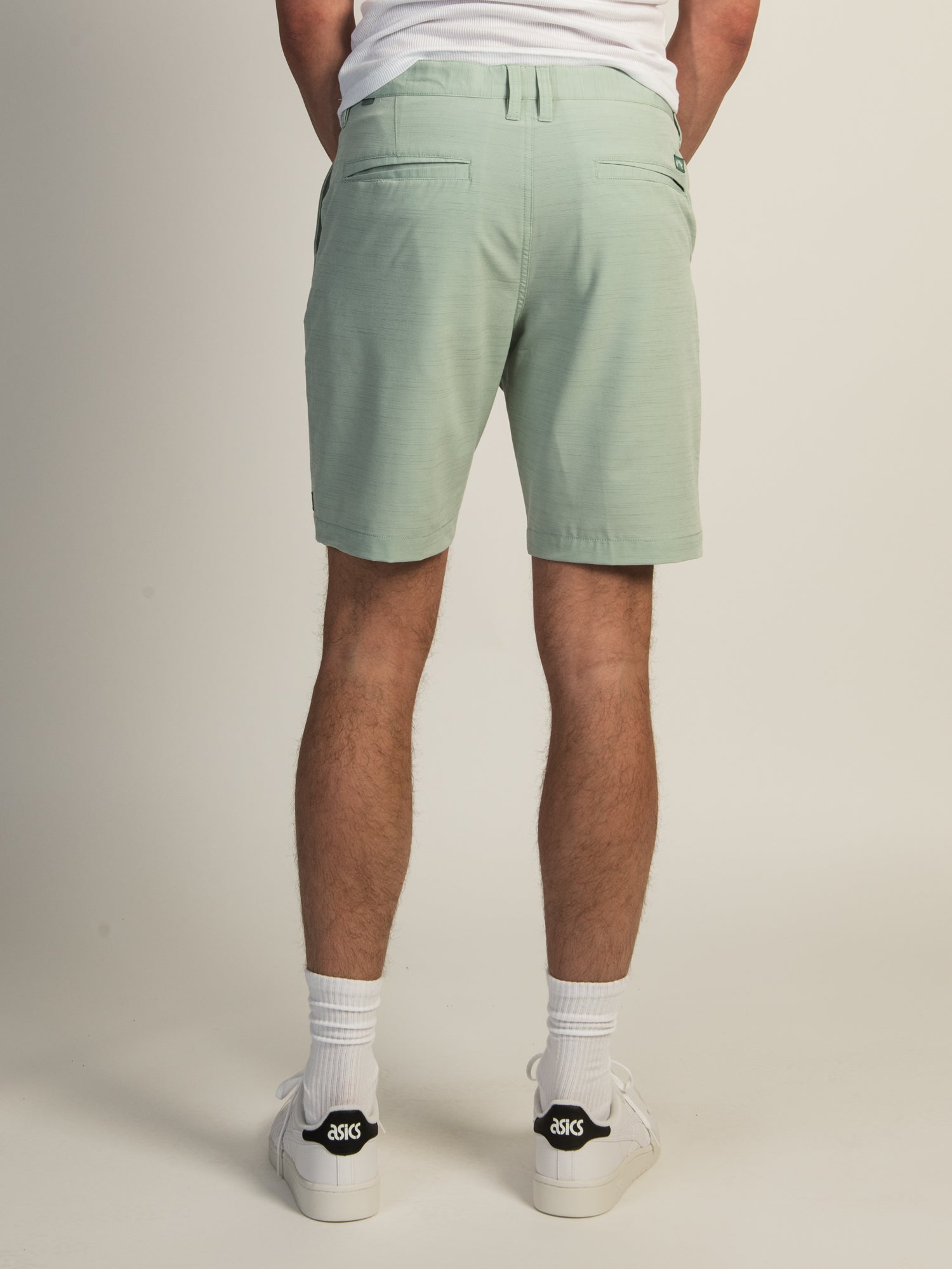 BILLABONG CROSSFIRE SLUB MID SHORT - Men's Casual Boardwalk Shorts for Summer Beach & Surfing | Clearance Sale