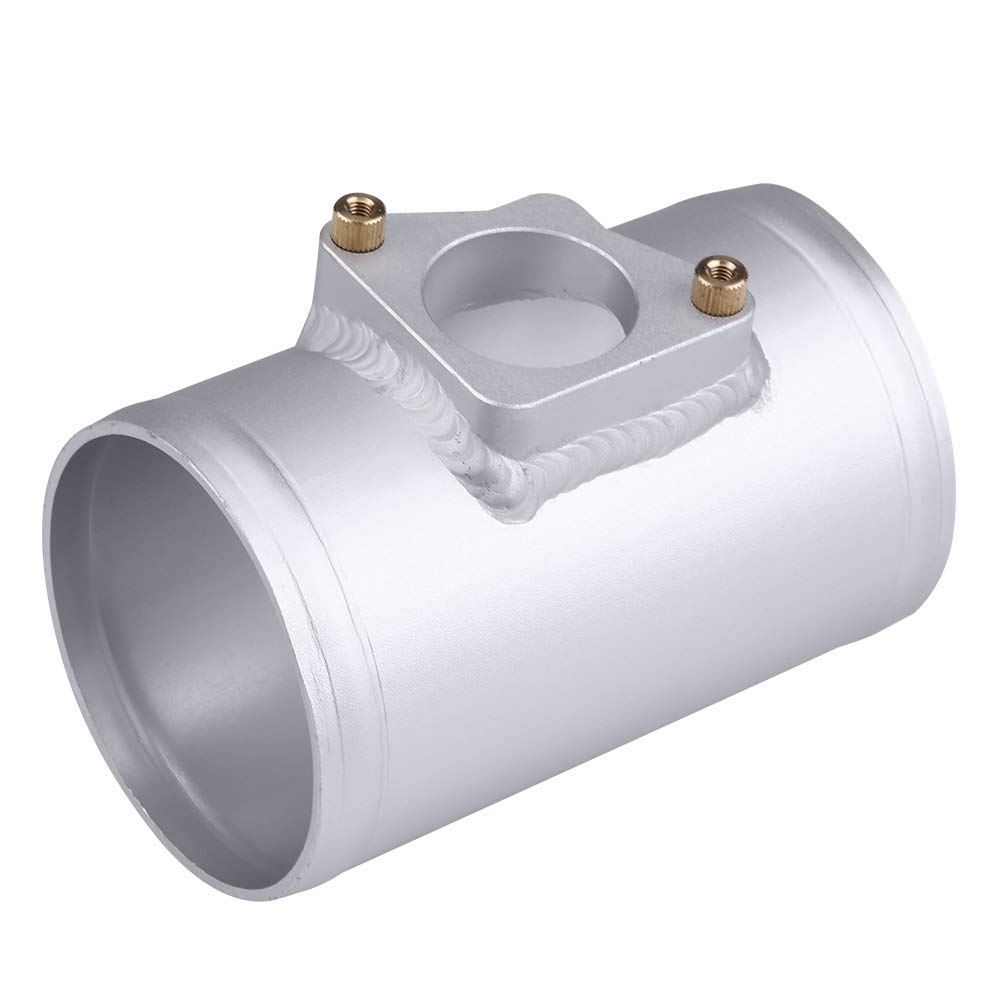 High-Performance Air Sensor Adapter - Fuel Saving Air Intake Meter Mount Base for 3/6/75mm Pipes | Compatible with Car & Truck Engine Upgrades