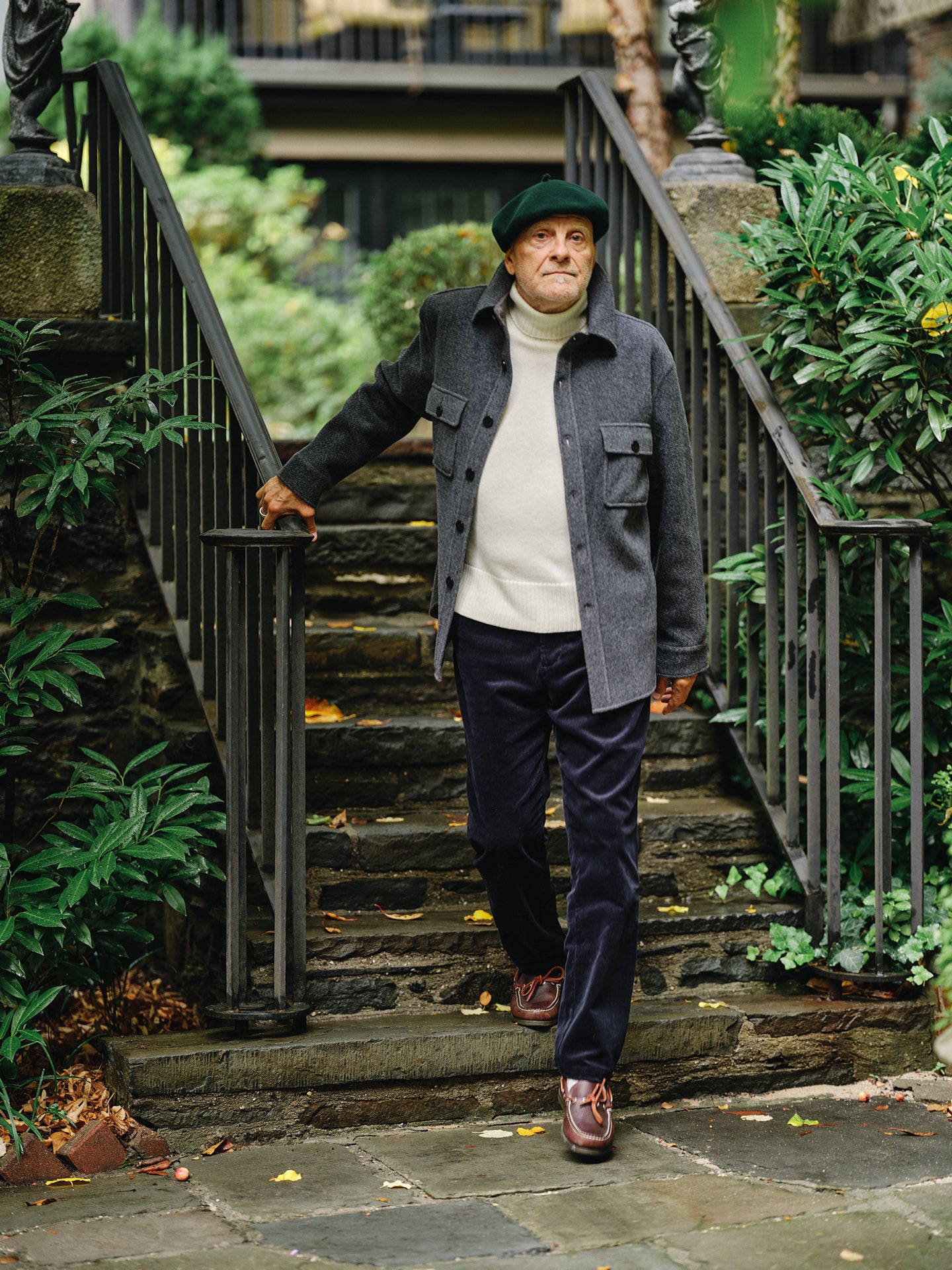 Premium CPO Shirt Jacket - Charcoal Wool Blend for Men | Warm & Stylish Layering for Outdoor Adventures & Casual Wear