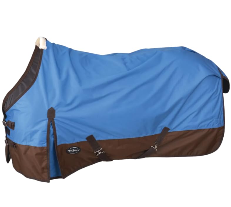 Reinsman Circle Y Classic Turnout Blanket - 300g 600D Waterproof Horse Blanket for All Weather Protection (69