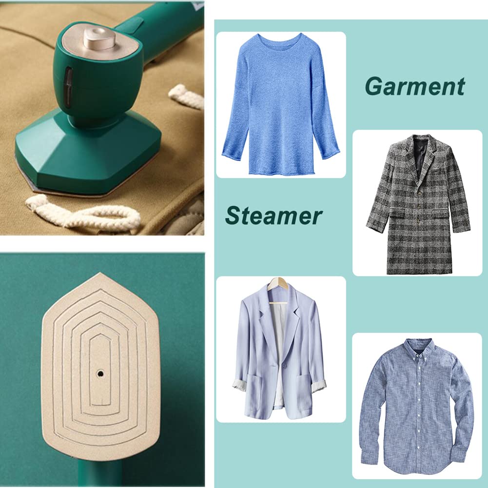 Portable Mini Steam Iron - Handheld Garment Steamer for Travel, Quilting & Sewing | Quick Wrinkle Remover for Clothes, Dresses & Fabrics | Perfect for Home, Hotel & On-the-Go Use