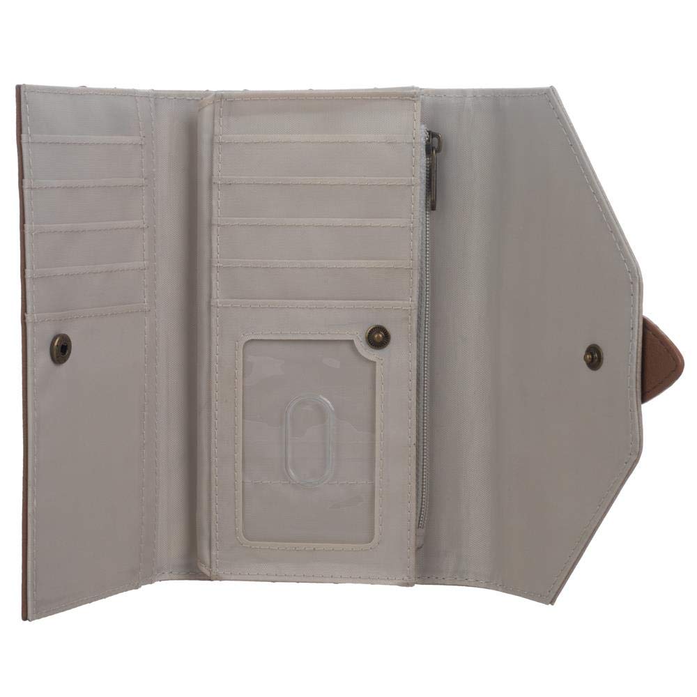 Star Wars Episode 9 Rey Faux Leather Wallet - Premium PU Leather Billfold for Men & Women - Perfect for Cosplay, Collectors & Everyday Use