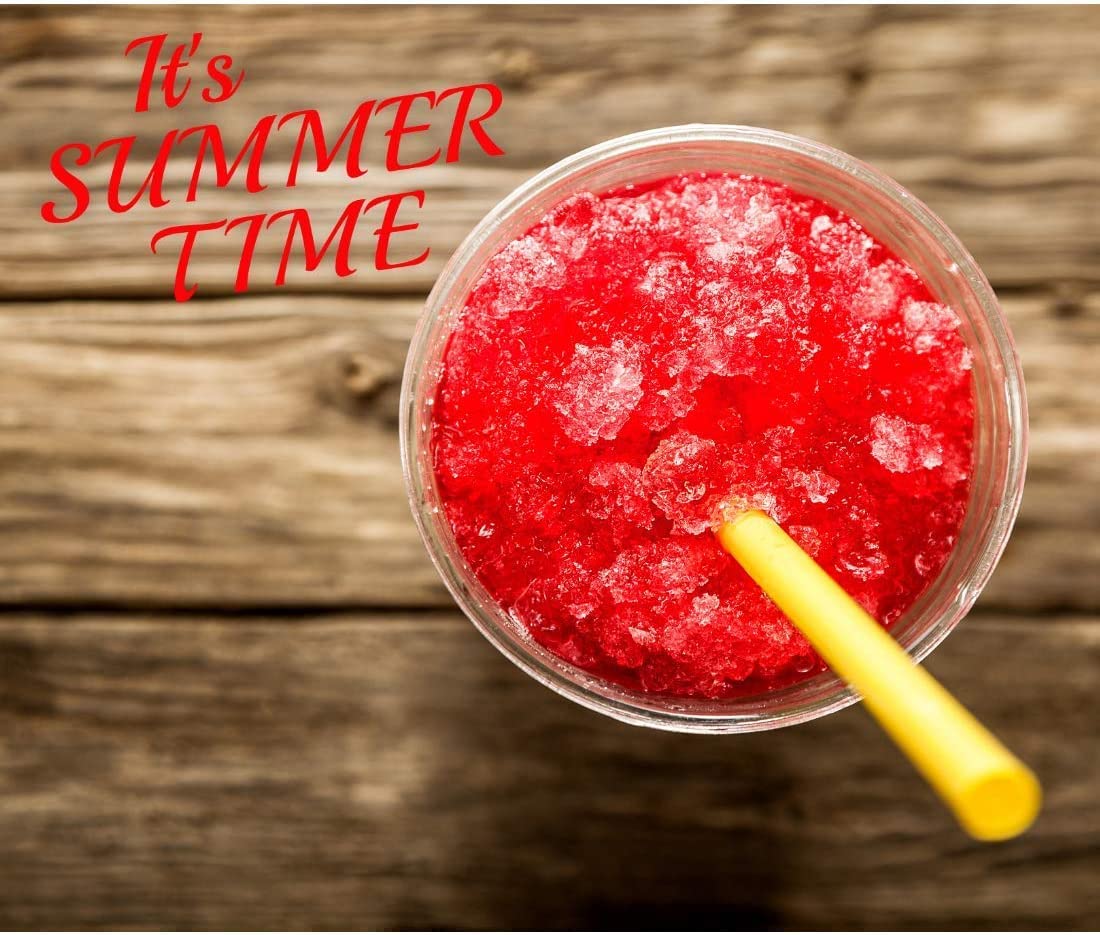 ICE Bear SLUSH Syrup 12 Fruity Flavors Concentrate | Blackberry Flavor | Slushy Maker Syrup for Ice Cream & Beverage Machines (5L, Pack of 1) - Perfect for Summer Parties, Frozen Treats & DIY Drinks
