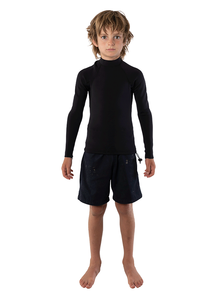 Kids 1.5mm Neoprene Pullover Wetsuit Jacket - Warm & Comfortable for Swimming, Surfing & Water Sports