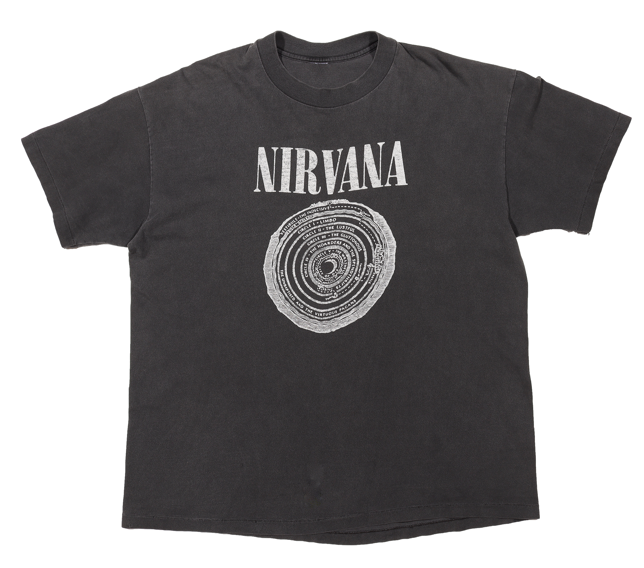 Vintage 1990s Nirvana Band Grunge Rock T-Shirt - Retro Music Tee for Concerts & Casual Wear