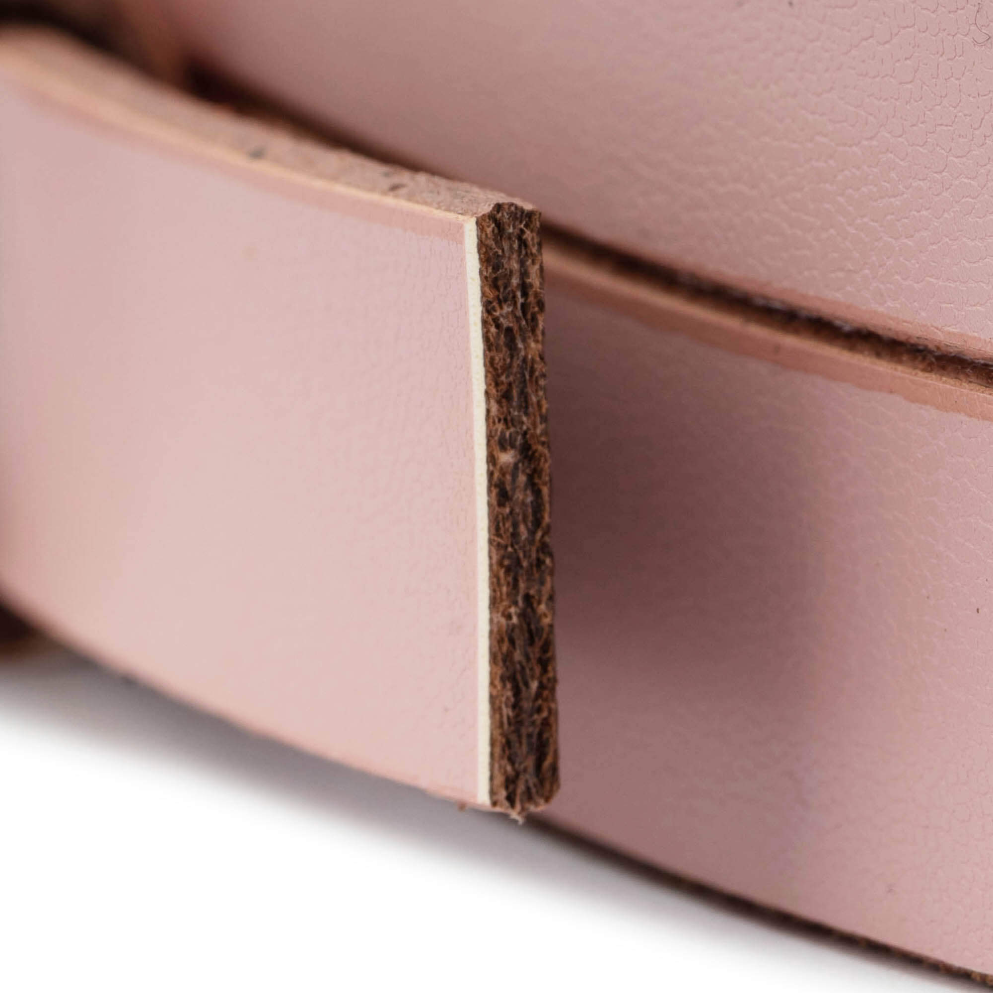 1.5 cm Pink Leather Belt Strap Replacement for Loewe Buckles - Women's Fashion Accessory for Dresses, Jeans & Office Wear