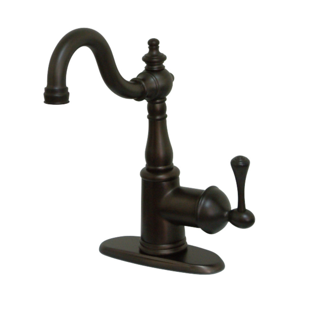 Vintage English Bar Faucet in Oil Rubbed Bronze - Perfect for Home Bars, Kitchen Sinks & Commercial Use