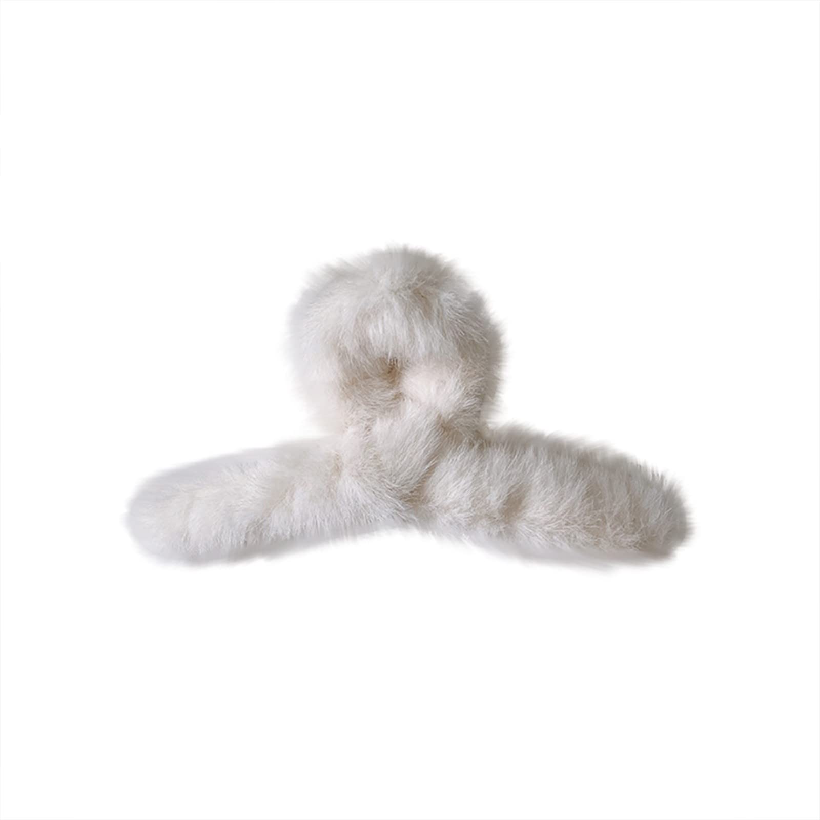 Cute Plush Hair Clips for Women & Girls - DIY Hair Accessories, Office & Desk Chair Decor - Perfect for School, Work & Parties (One Size, Color C)