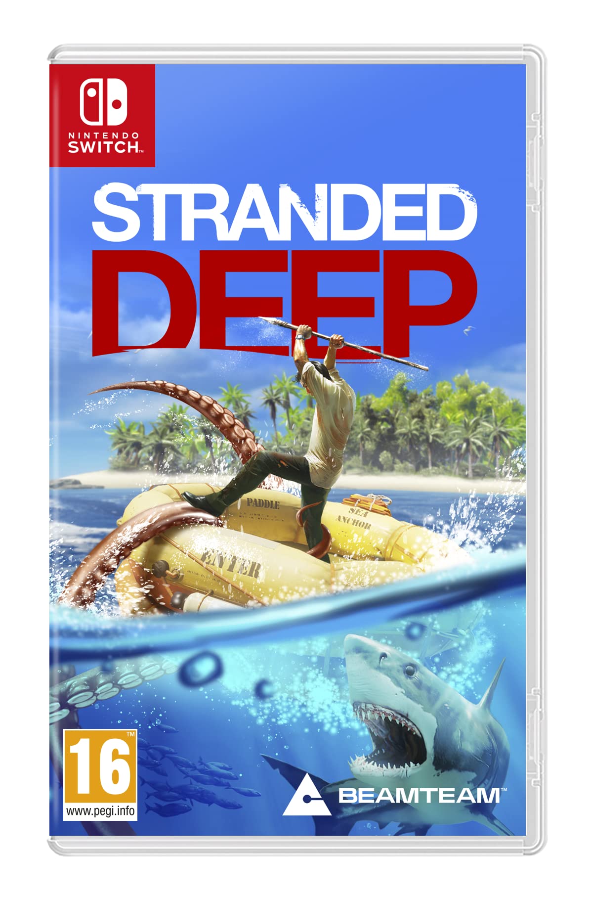Stranded Deep - Survival Adventure Game for Nintendo Switch | Open-World Exploration & Crafting | Perfect for Travel & Outdoor Gaming Enthusiasts