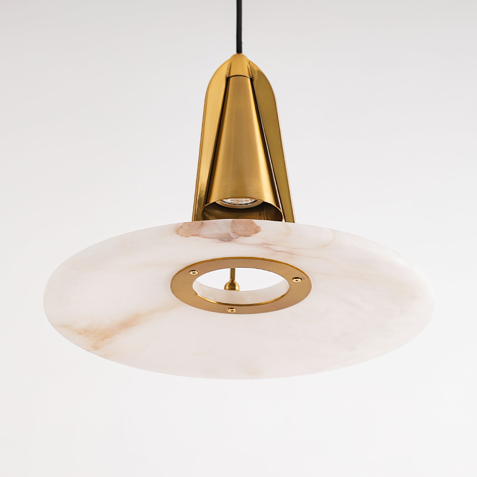 Aragon Modern Pendant Light - Elegant Hanging Lamp for Dining Room, Kitchen Island, Living Room & Bedroom Decor - Dimmable LED Ceiling Light Fixture
