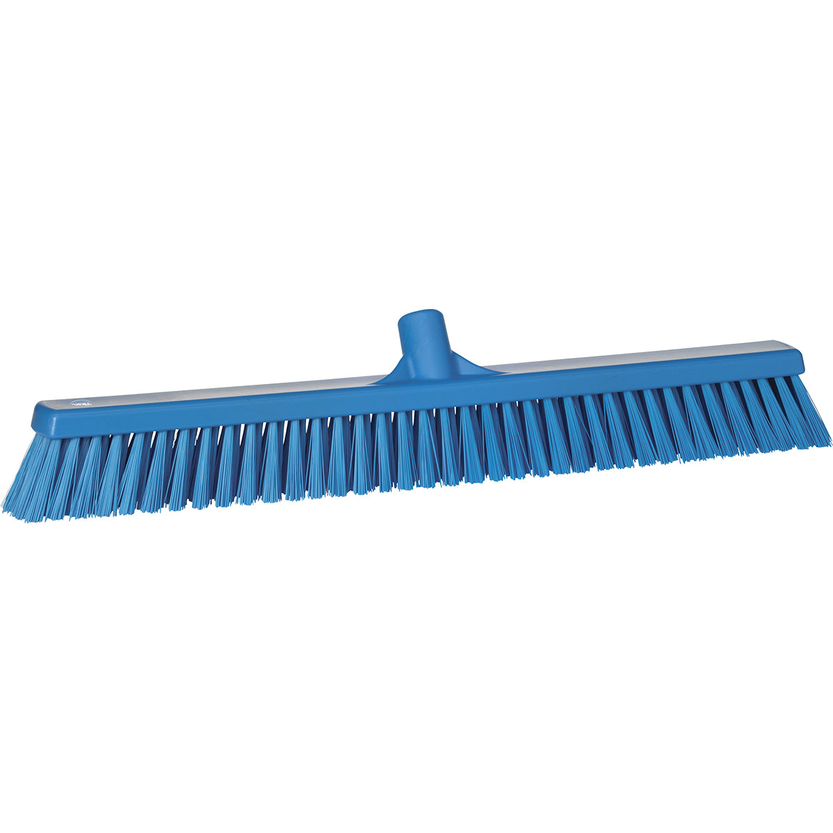 24 Vikan Combo Soft & Stiff Broom Head - Dual Texture for Efficient Cleaning - Perfect for Kitchens, Warehouses, and Industrial Use
