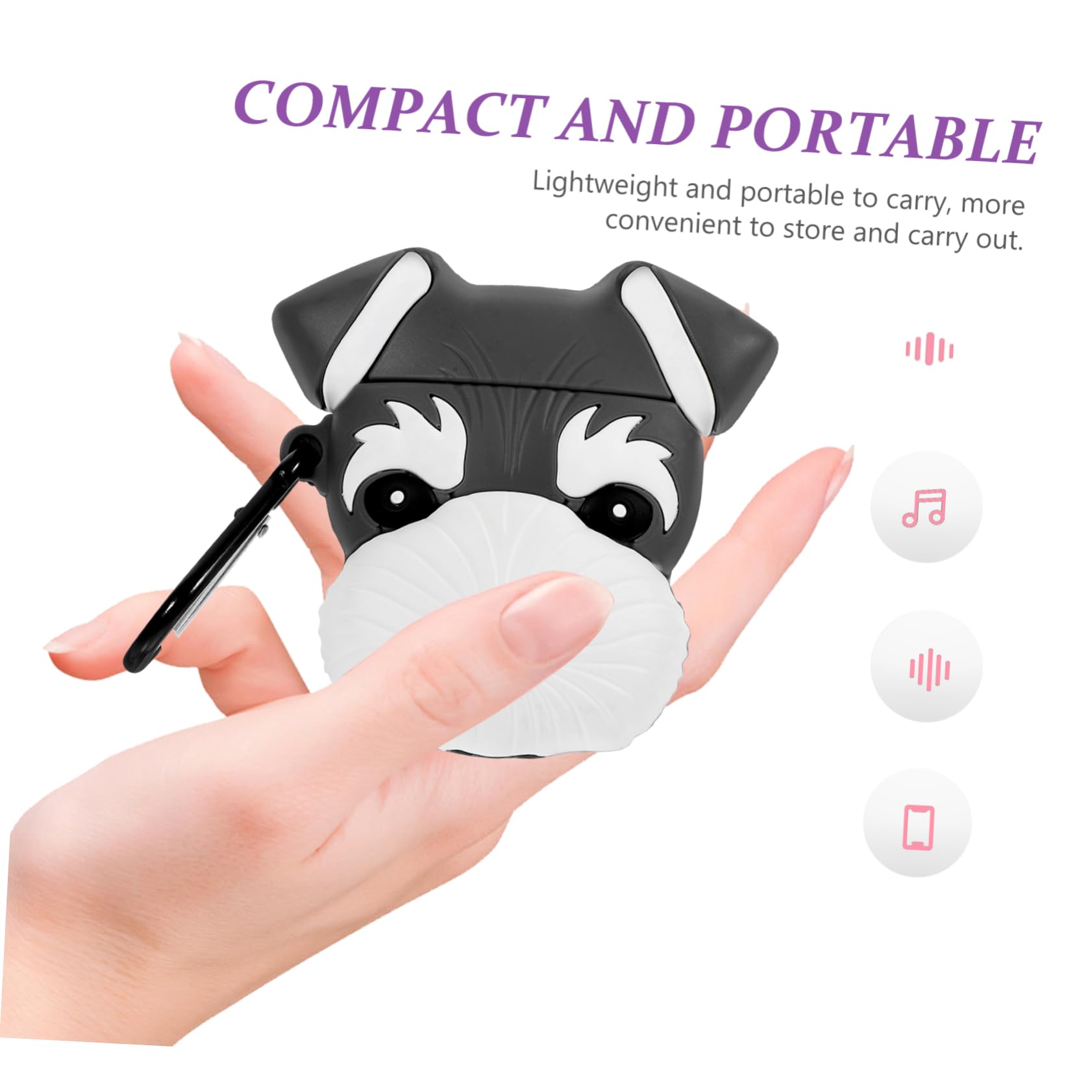 Gadpiparty Wireless Earbuds Case - Cartoon Design Protective Cover for Headphones (1pc) | Perfect for Travel, Gym & Daily Use