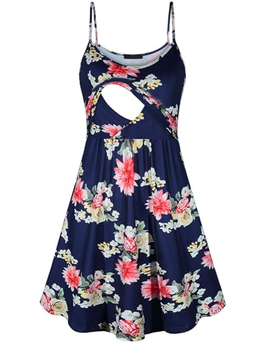 Navy Floral