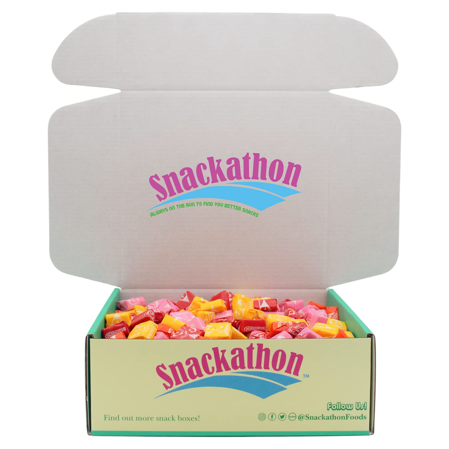 Original Flavor Fruit Chews Candy - Individually Wrapped, 5lb Bulk Pack - Perfect for Parties, Halloween Treats & Office Snacks