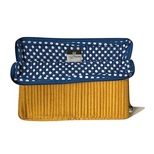 13 Inch MacBook Pro Laptop Case - Yellow Fair Trade Computer Sleeve & Bag for Travel & Work | Protective Cover for MacBook Air/Pro, Office, School & Commuting