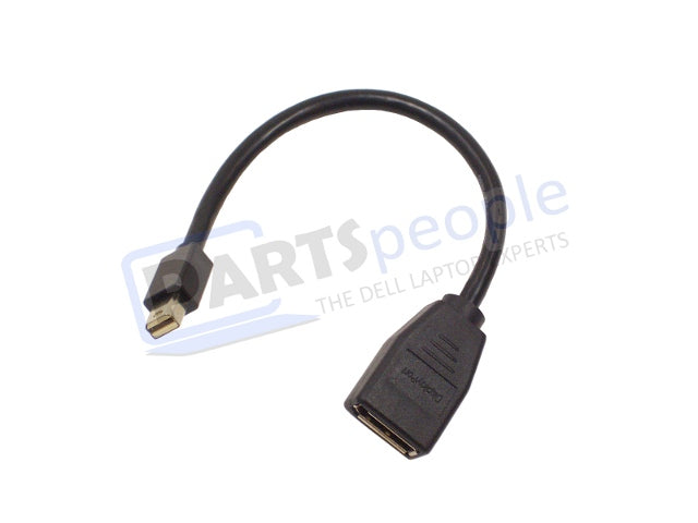 Dell OEM DisplayPort to Mini DisplayPort Adapter Cable - Female to Male Converter for 4K Monitors, Laptops, Projectors - Perfect for Home Office, Gaming & Conference Room Setup