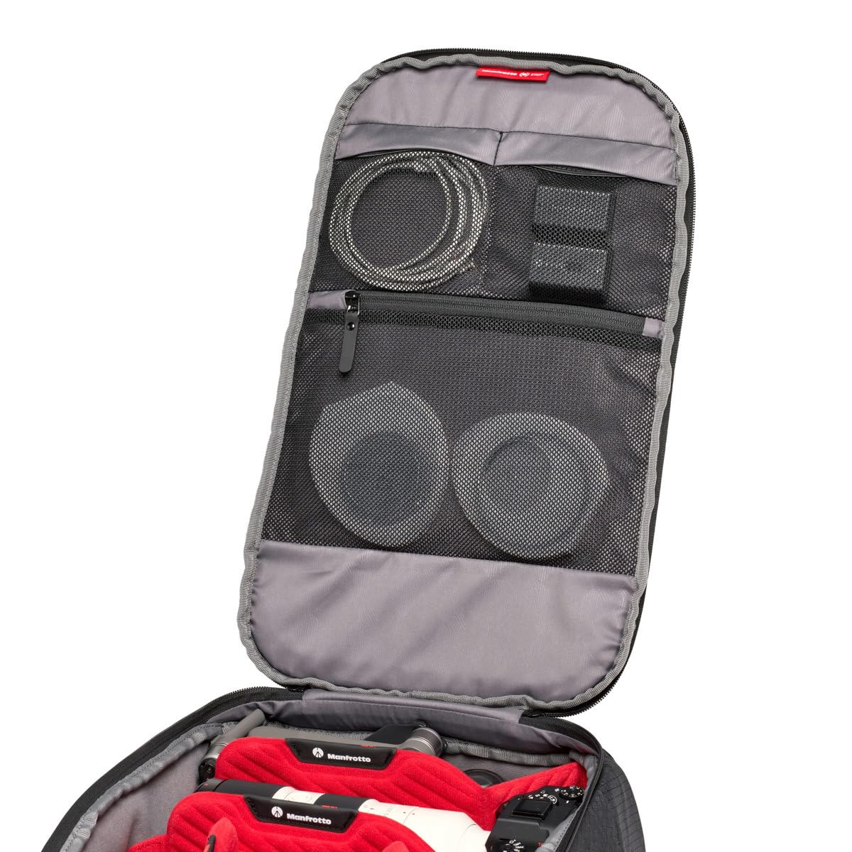 Manfrotto PRO Light Frontloader M Professional Camera Backpack - Side & Front Access, Tripod Mount, Padded Design with Interchangeable Dividers (Black) | Perfect for Photographers, Videographers & Travel Enthusiasts